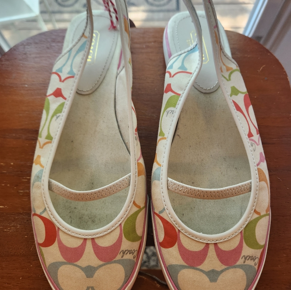 Coach Madeline Slingback 8.5B